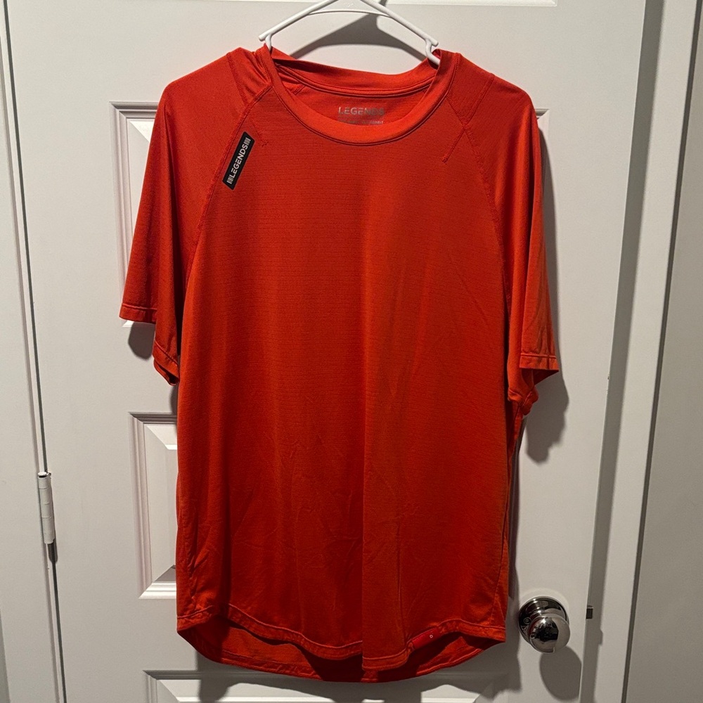 Legends Performance Men's Short Sleeve Tee - Bright Red